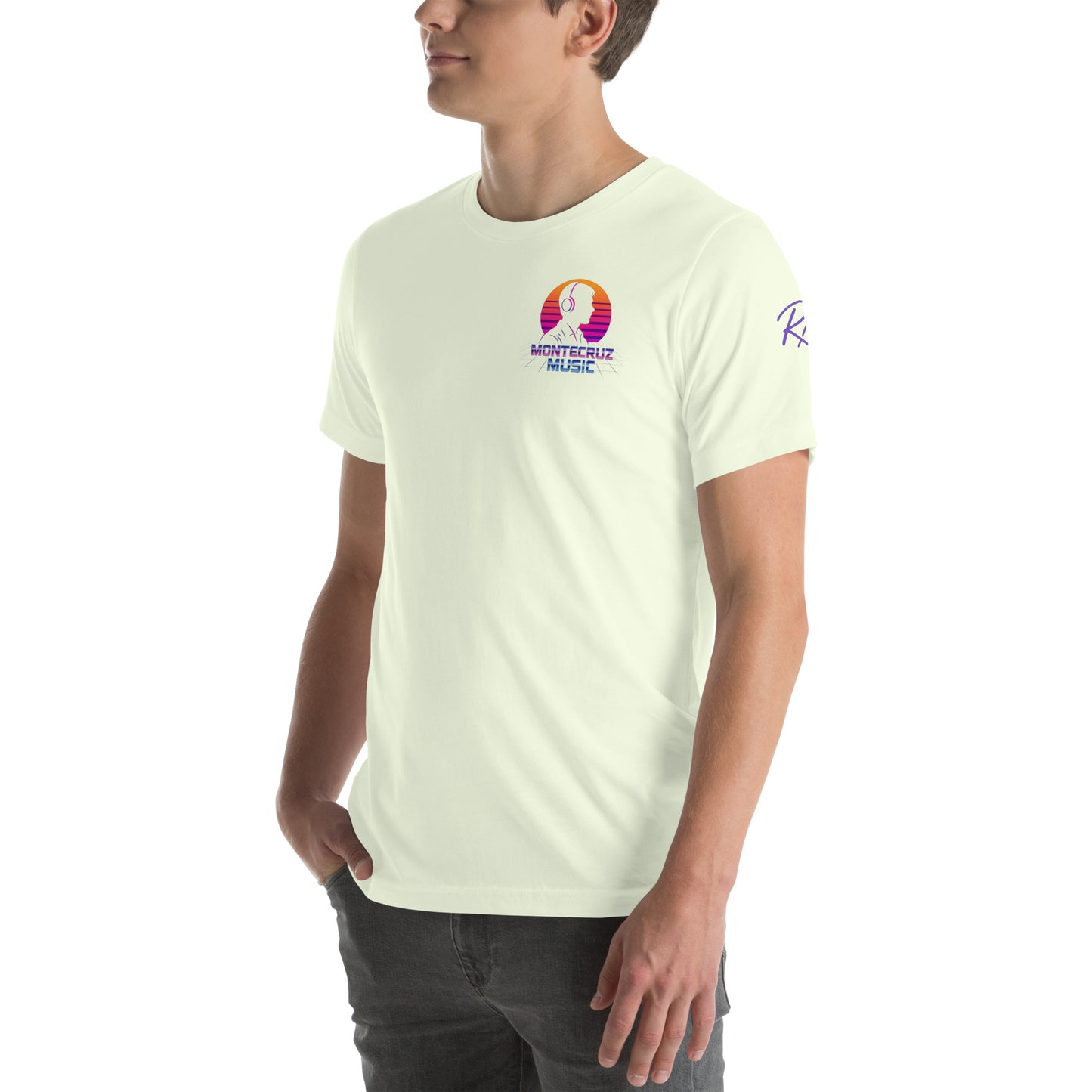 Unisex t-shirt-Montecruz Music Shop