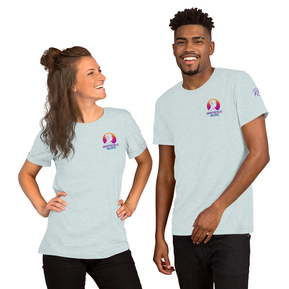 Unisex t-shirt-Montecruz Music Shop