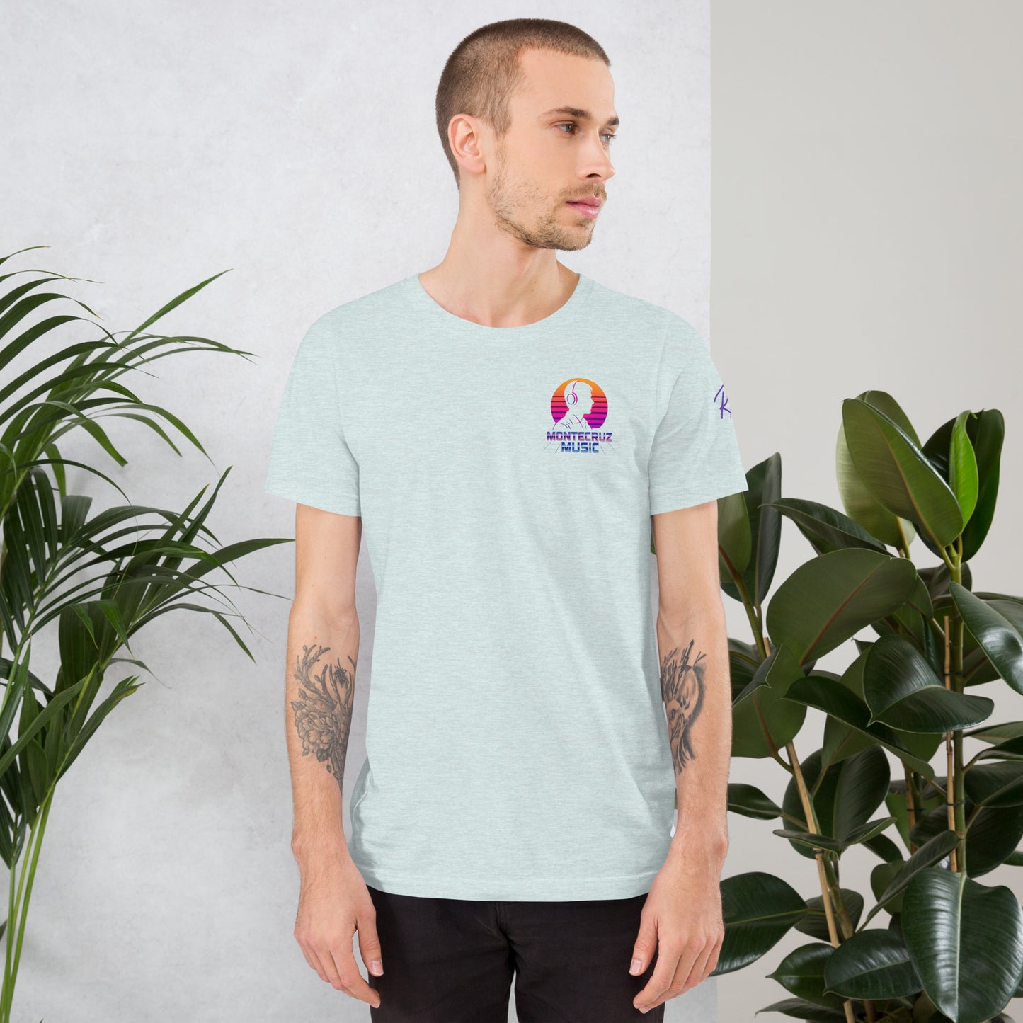 Unisex t-shirt-Montecruz Music Shop