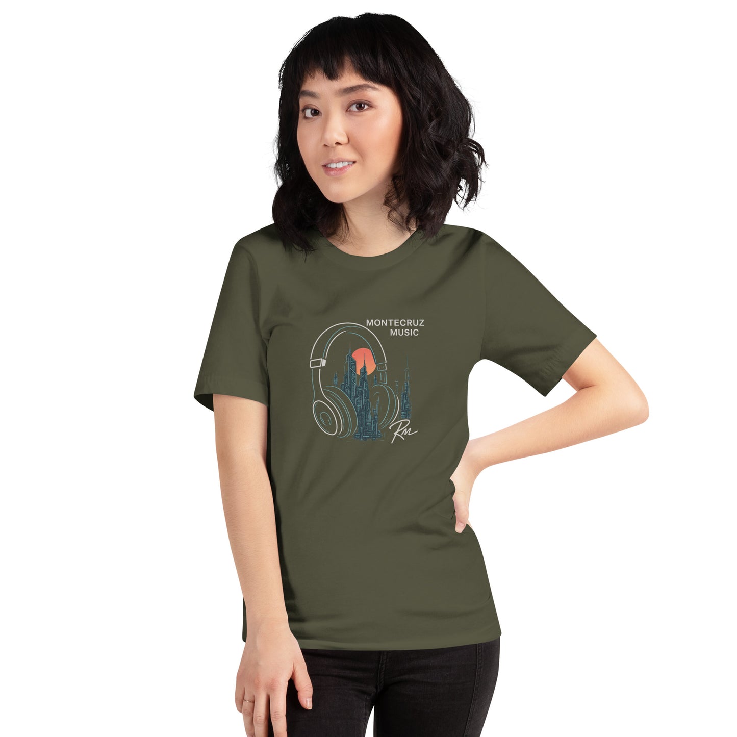 Unisex t-shirt-Montecruz Music Shop