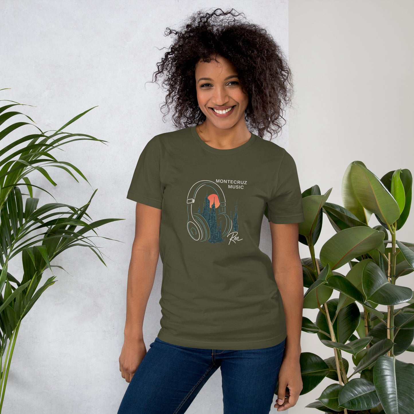 Unisex t-shirt-Montecruz Music Shop