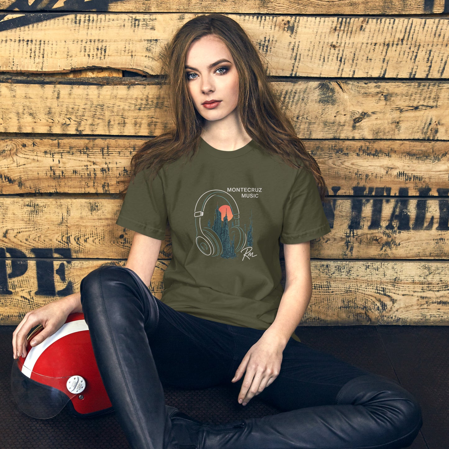 Unisex t-shirt-Montecruz Music Shop