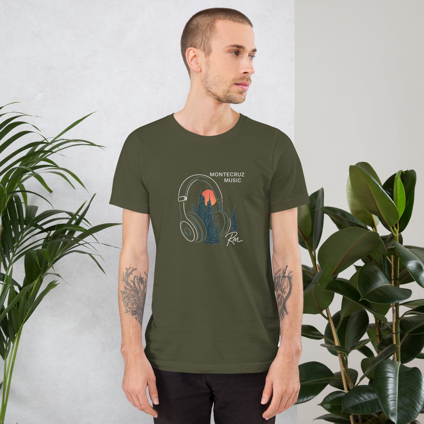 Unisex t-shirt-Montecruz Music Shop