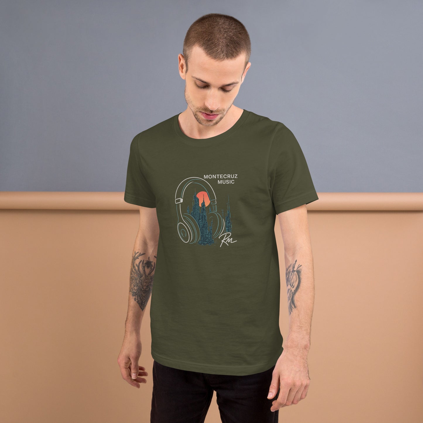 Unisex t-shirt-Montecruz Music Shop