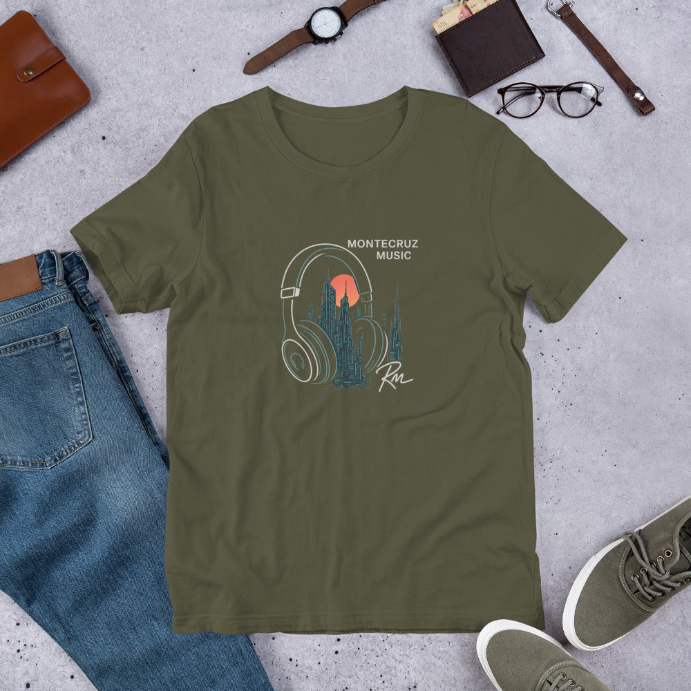 Unisex t-shirt-Montecruz Music Shop