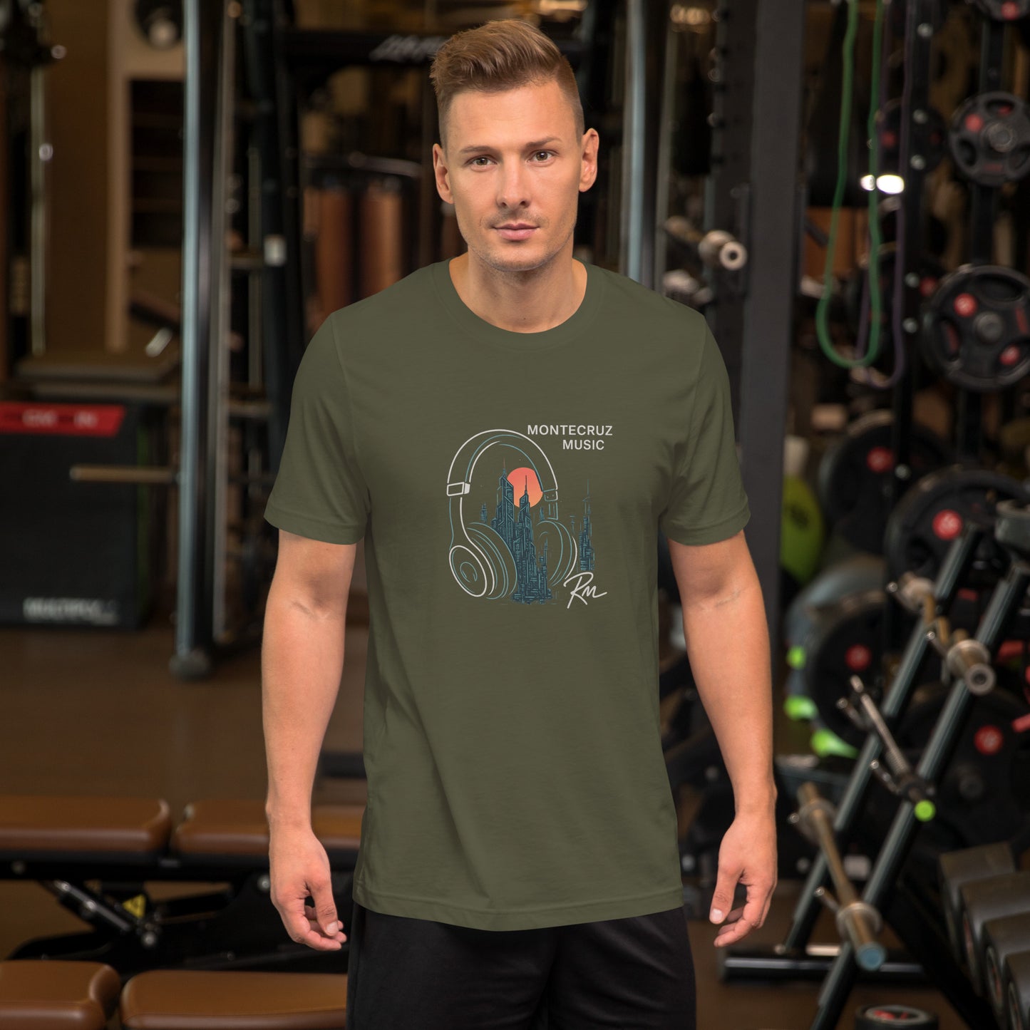 Unisex t-shirt-Montecruz Music Shop