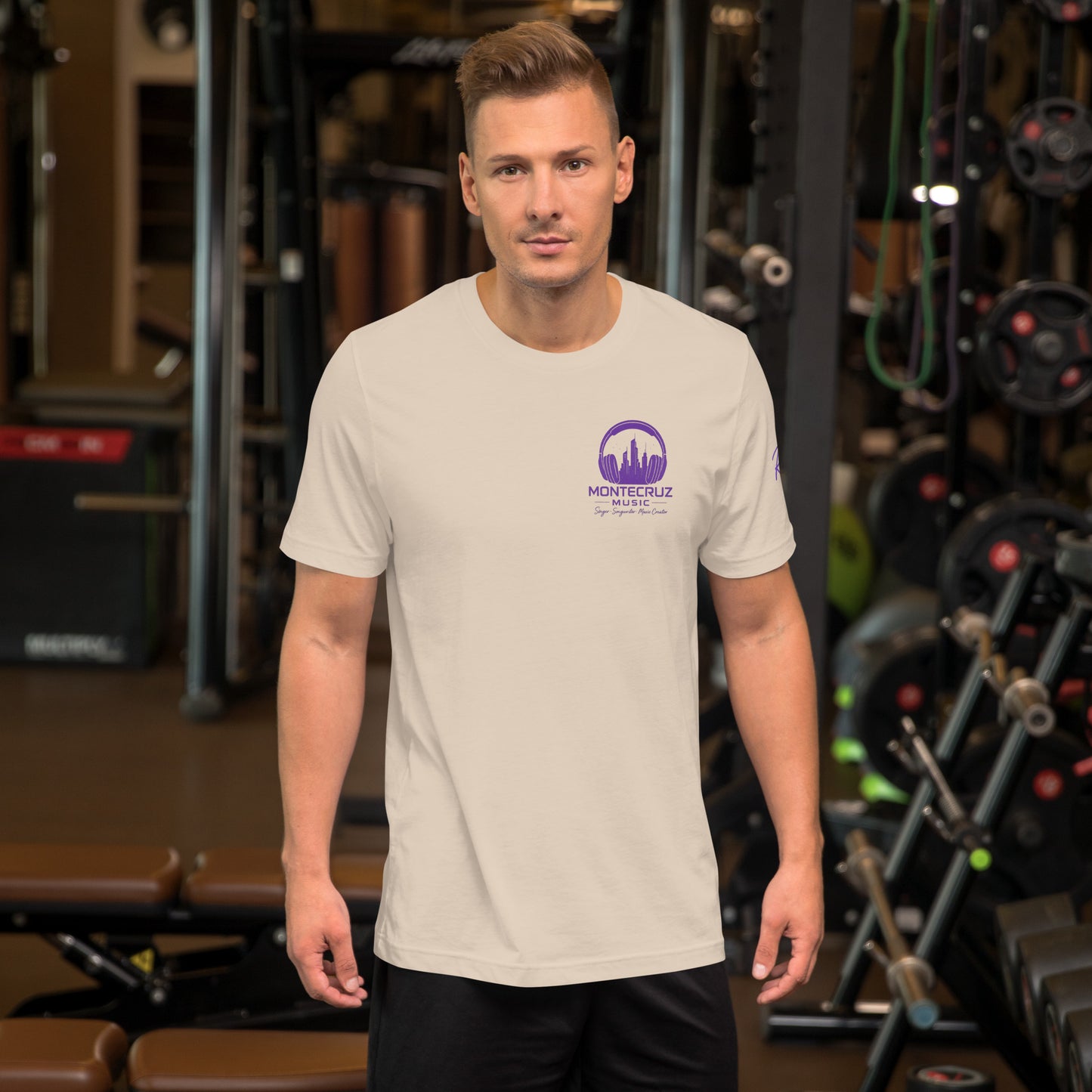 Unisex t-shirt-Montecruz Music Shop