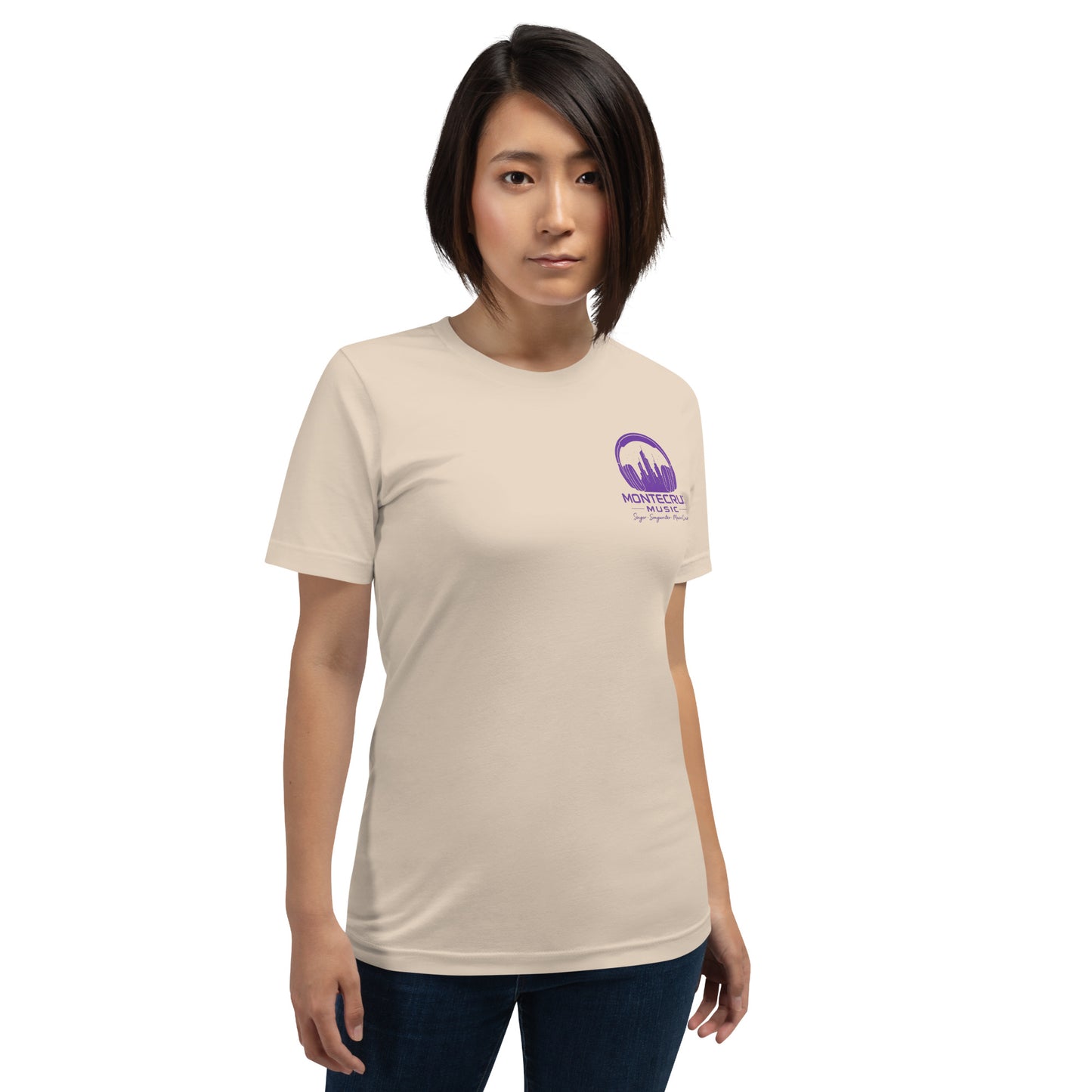 Unisex t-shirt-Montecruz Music Shop