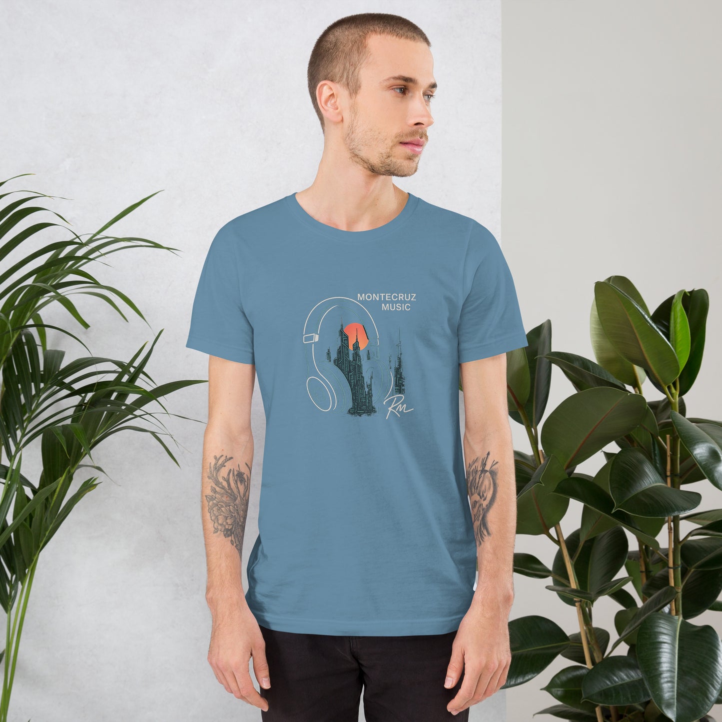 Unisex t-shirt-Montecruz Music Shop