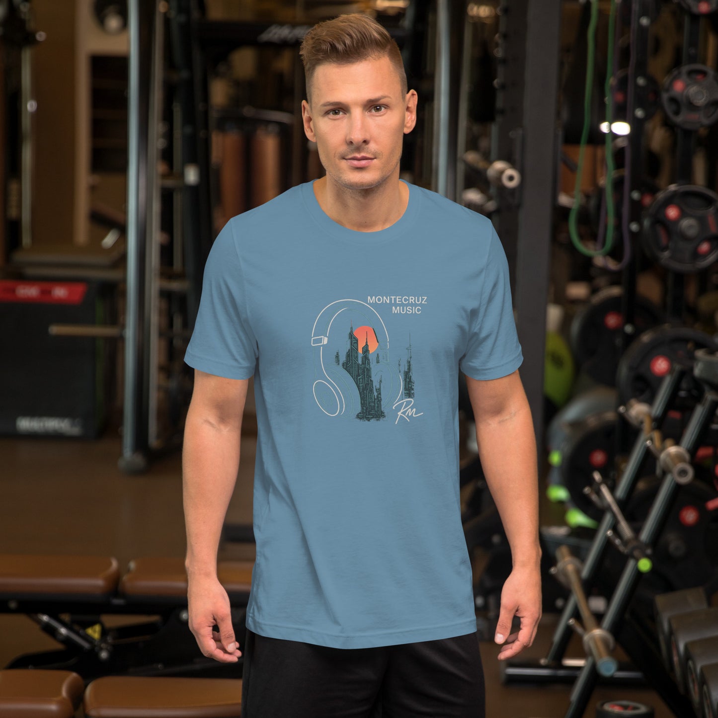Unisex t-shirt-Montecruz Music Shop