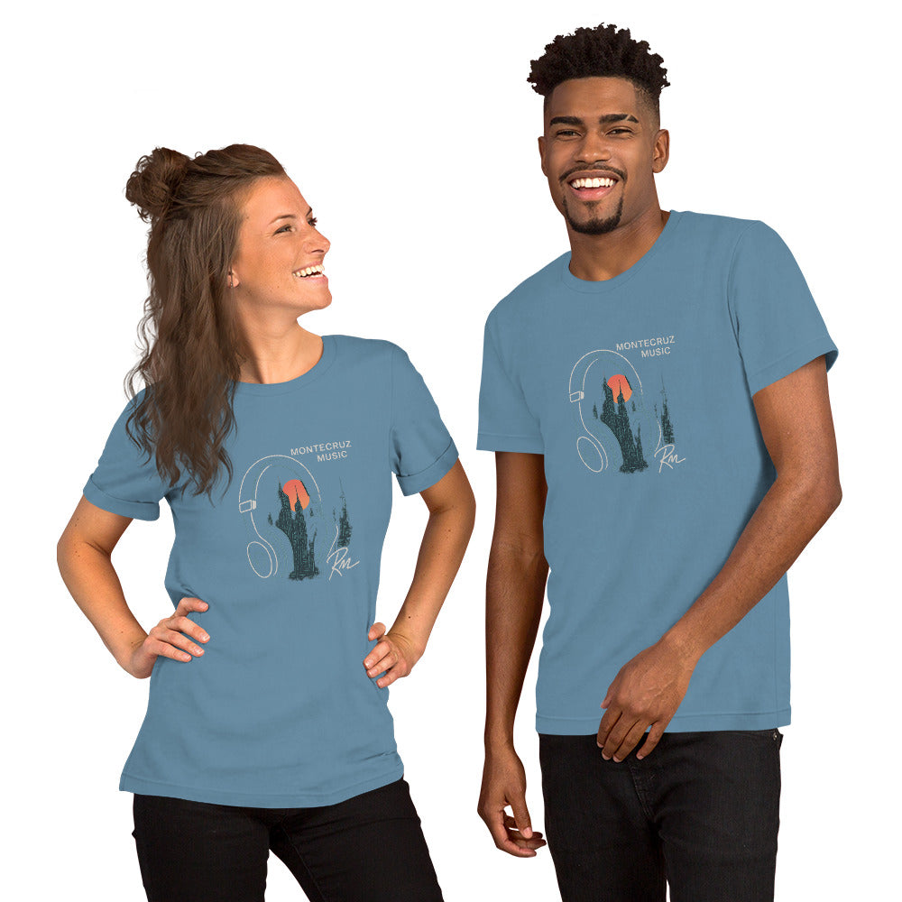 Unisex t-shirt-Montecruz Music Shop
