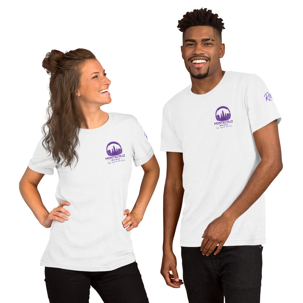 Unisex t-shirt-Montecruz Music Shop