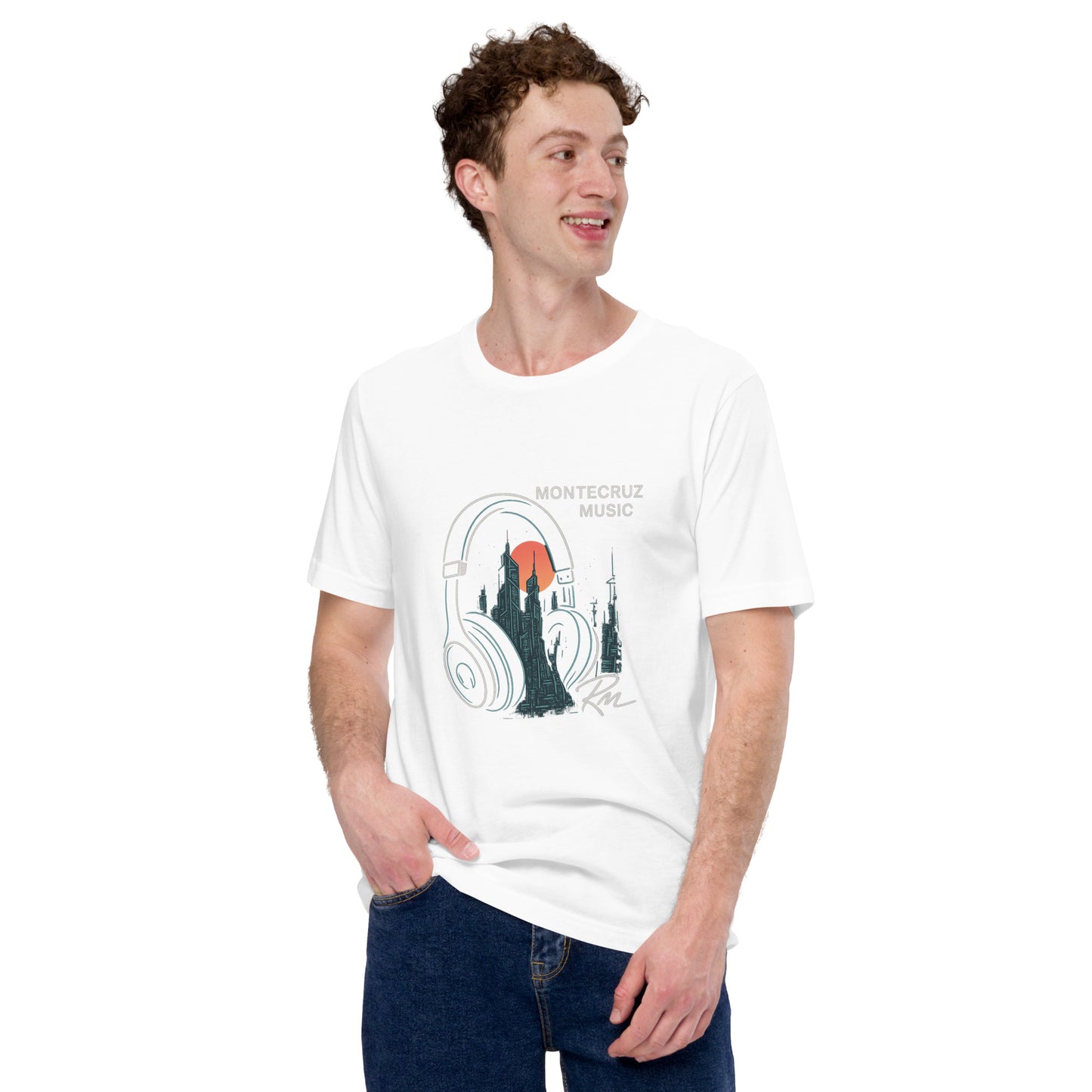 Unisex t-shirt-Montecruz Music Shop