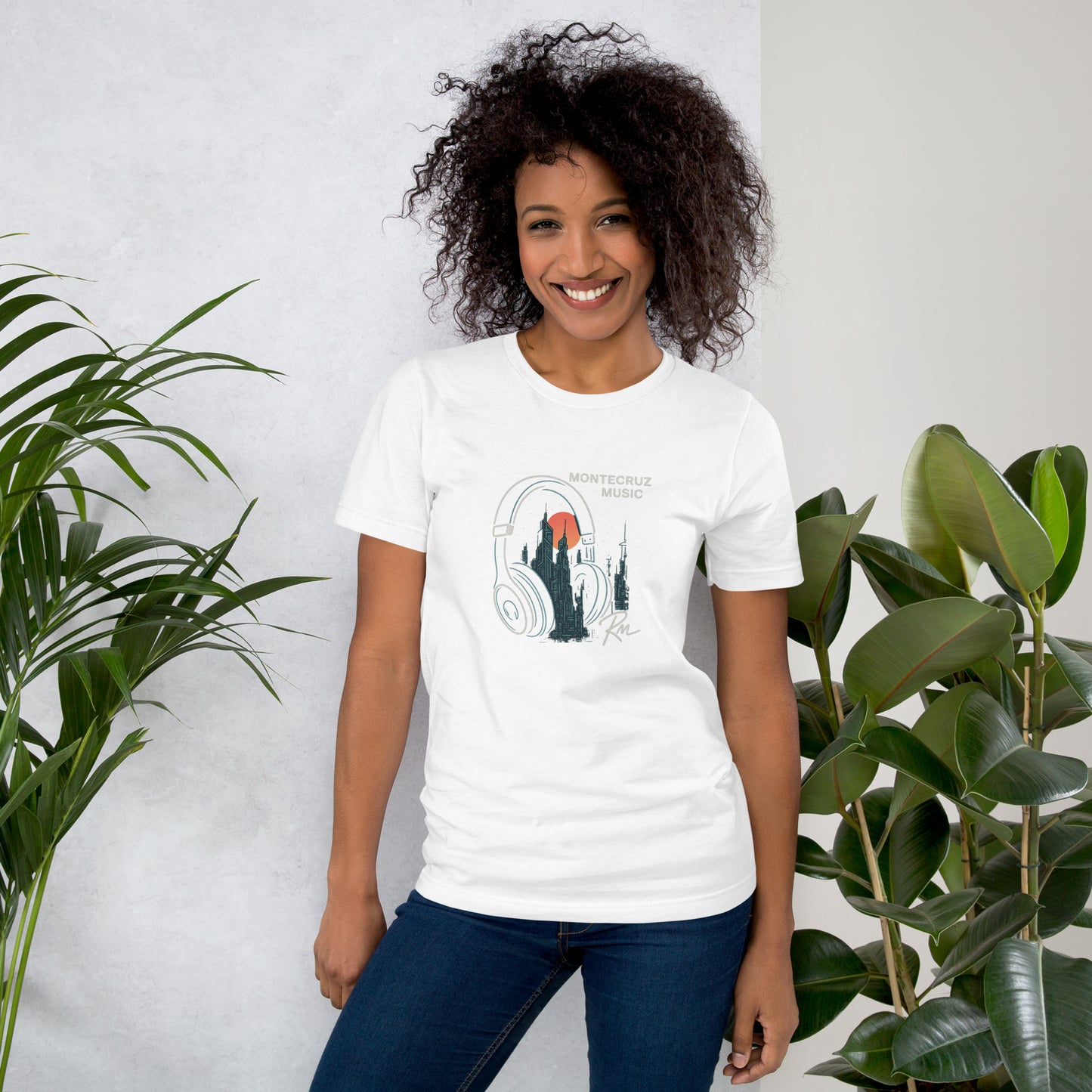 Unisex t-shirt-Montecruz Music Shop