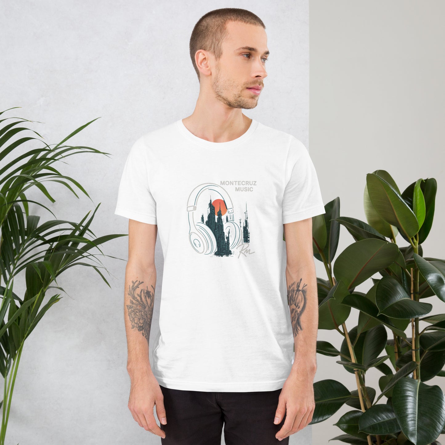 Unisex t-shirt-Montecruz Music Shop