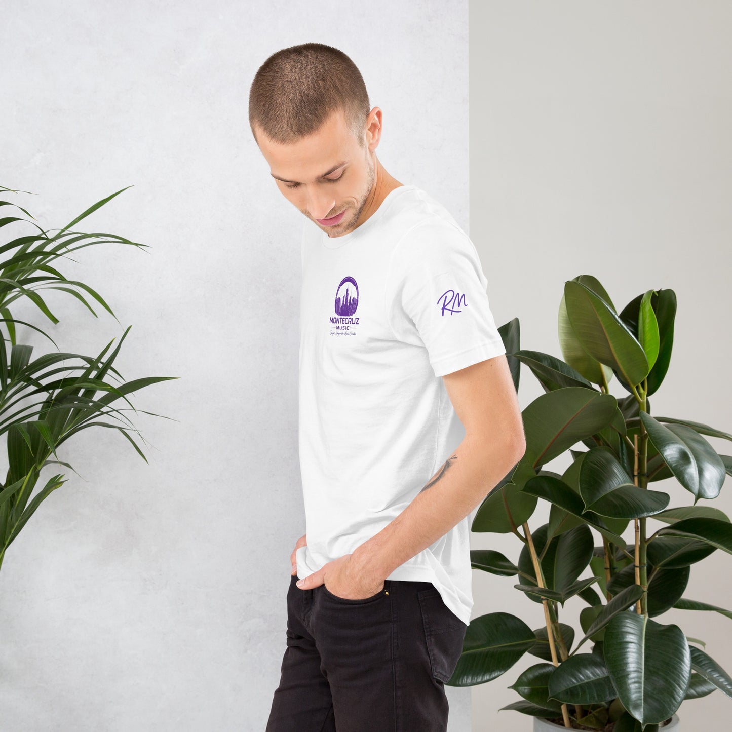 Unisex t-shirt-Montecruz Music Shop