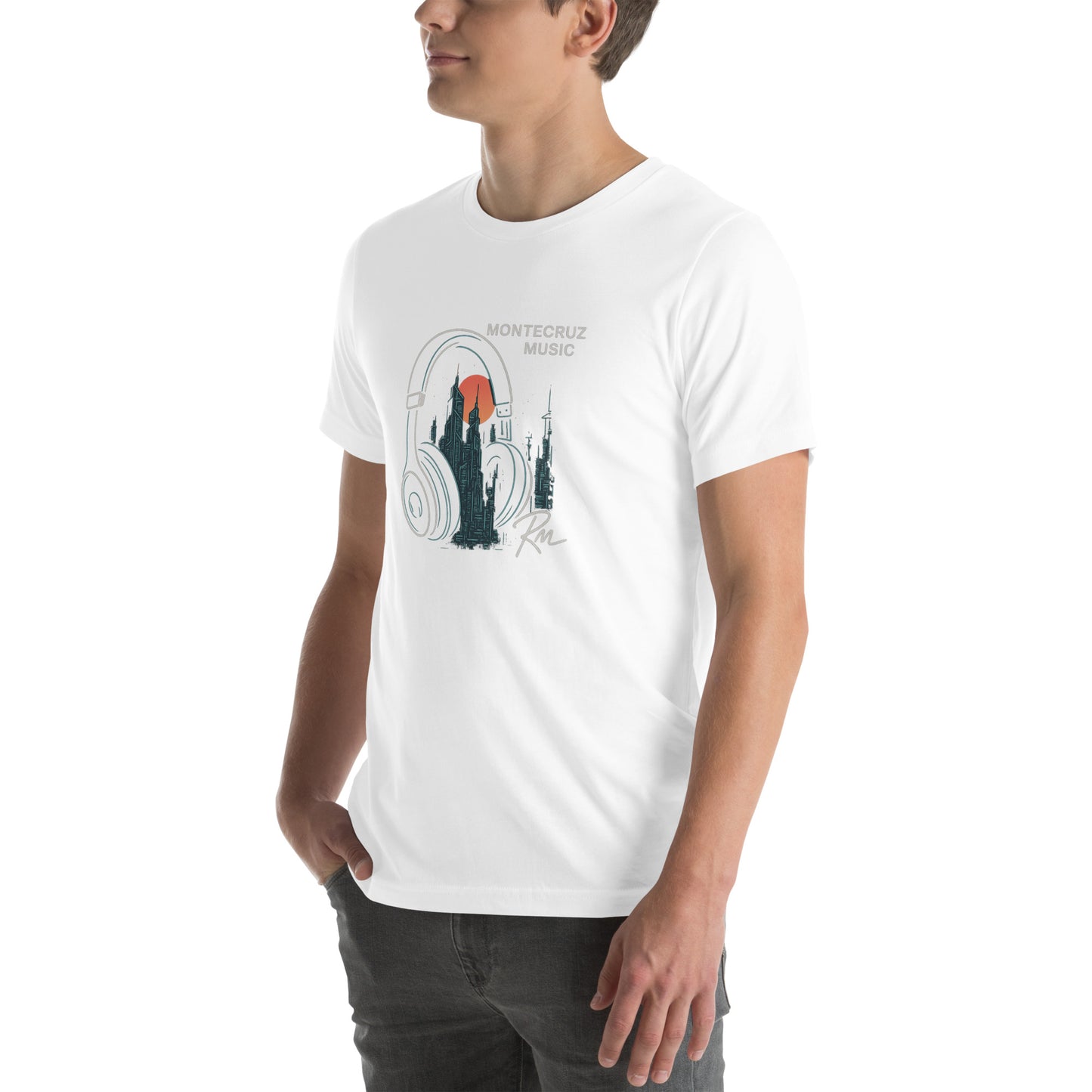 Unisex t-shirt-Montecruz Music Shop