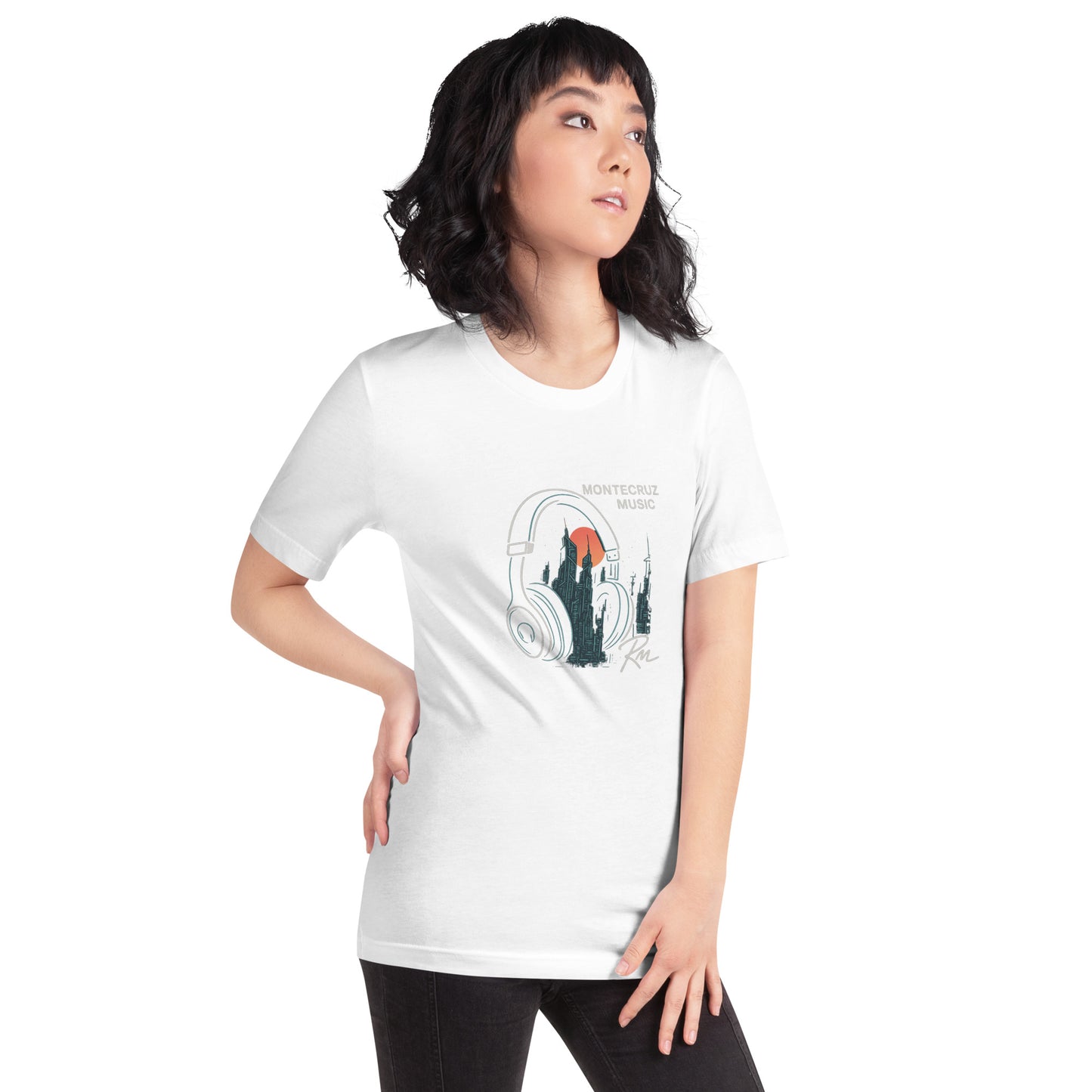 Unisex t-shirt-Montecruz Music Shop