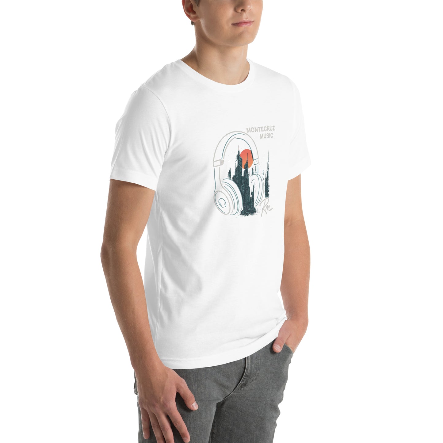 Unisex t-shirt-Montecruz Music Shop