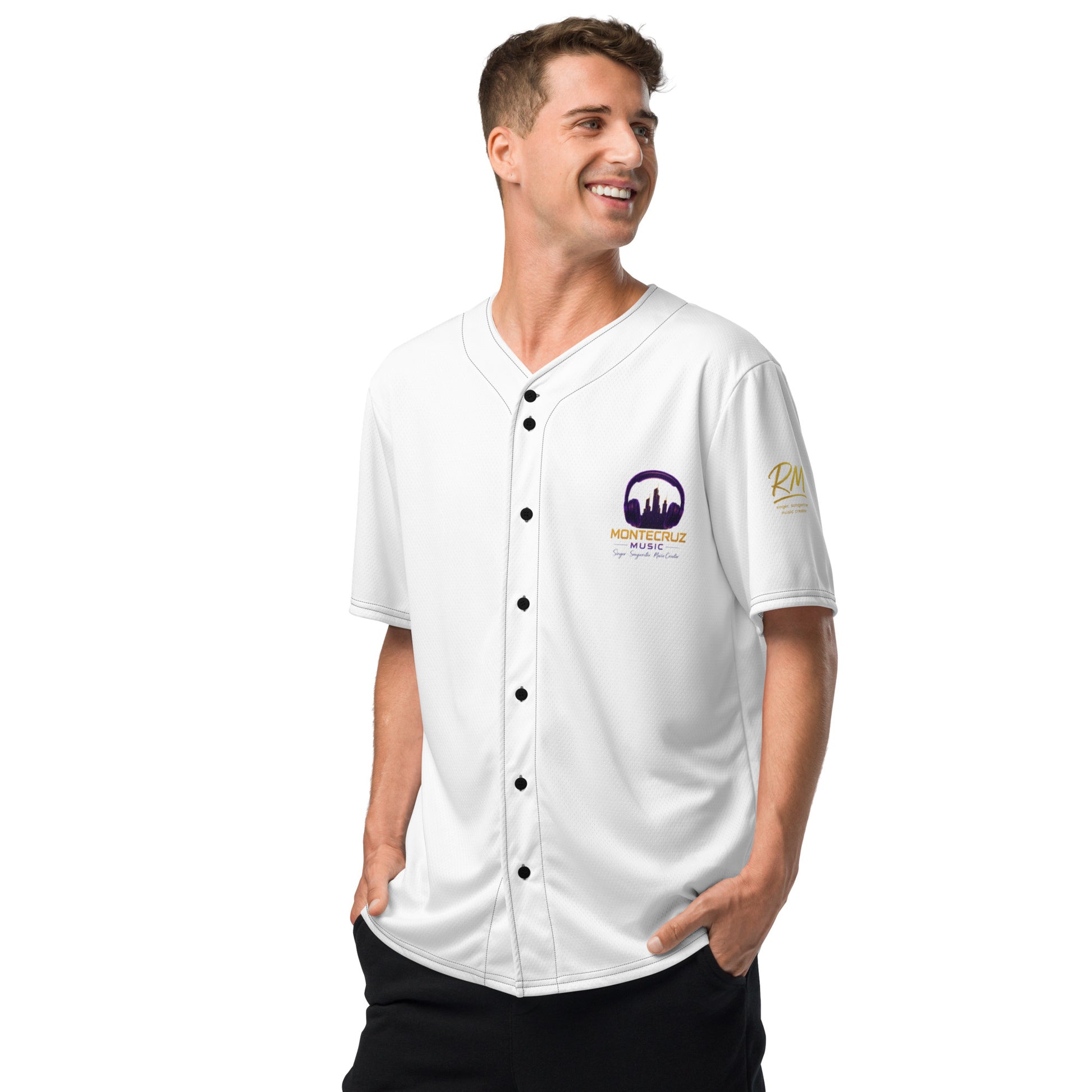 Recycled baseball jersey-Montecruz Music Shop
