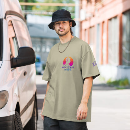 Oversized faded t-shirt-Montecruz Music Shop