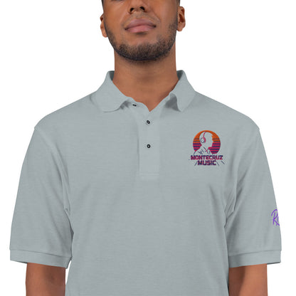 Men's Premium Polo-Montecruz Music Shop