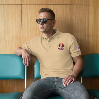 Men's Premium Polo-Montecruz Music Shop