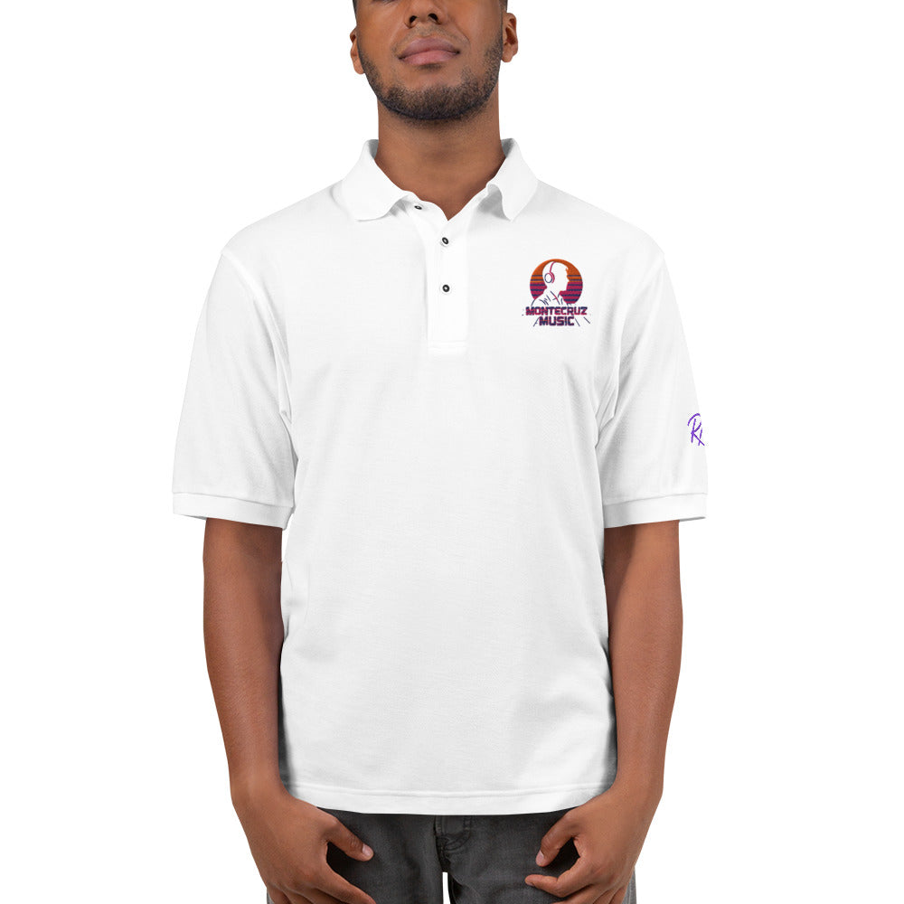 Men's Premium Polo-Montecruz Music Shop