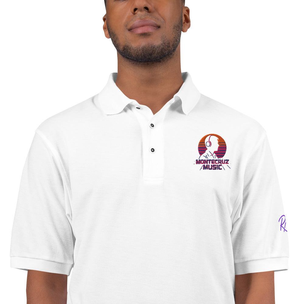 Men's Premium Polo-Montecruz Music Shop