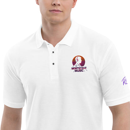 Men's Premium Polo-Montecruz Music Shop