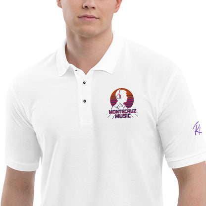 Men's Premium Polo-Montecruz Music Shop