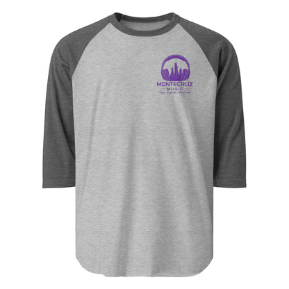 3/4 sleeve raglan shirt-Montecruz Music Shop