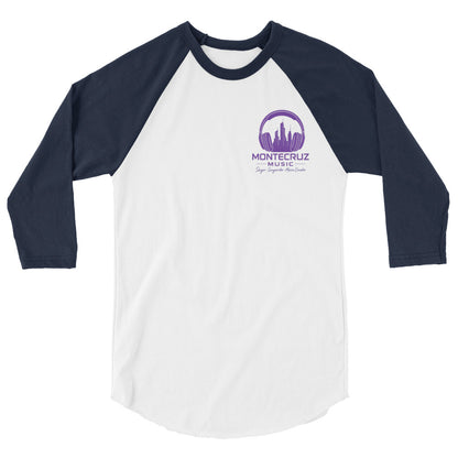 3/4 sleeve raglan shirt-Montecruz Music Shop