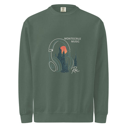 Unisex garment-dyed sweatshirt-Montecruz Music Shop