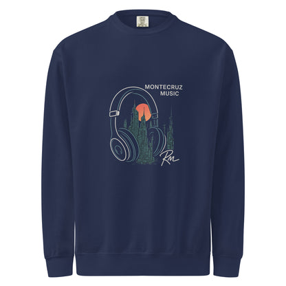 Unisex garment-dyed sweatshirt-Montecruz Music Shop