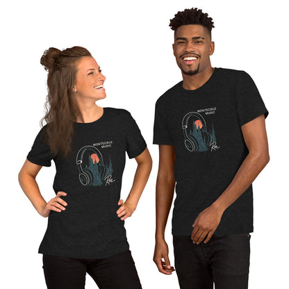 Unisex t-shirt-Montecruz Music Shop