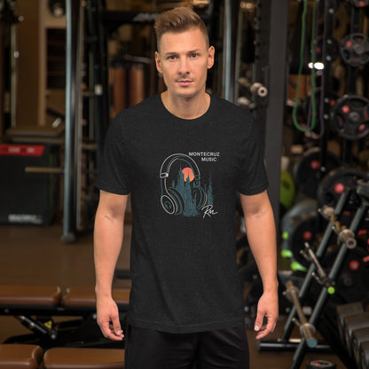 Unisex t-shirt-Montecruz Music Shop