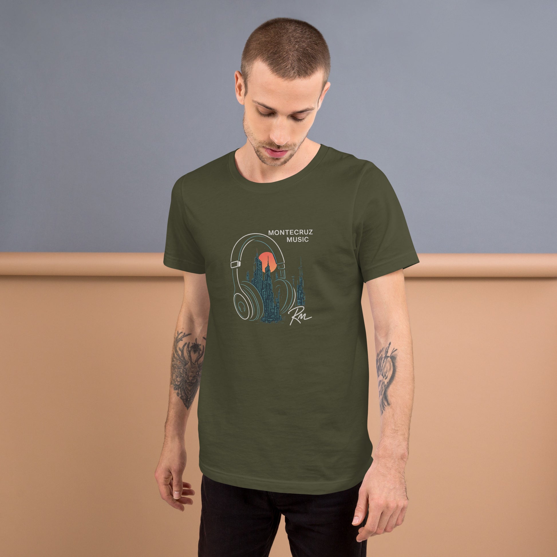 Unisex t-shirt-Montecruz Music Shop
