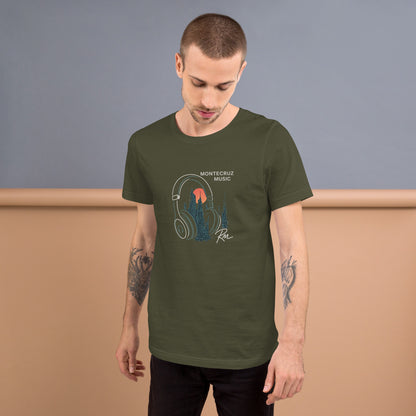 Unisex t-shirt-Montecruz Music Shop
