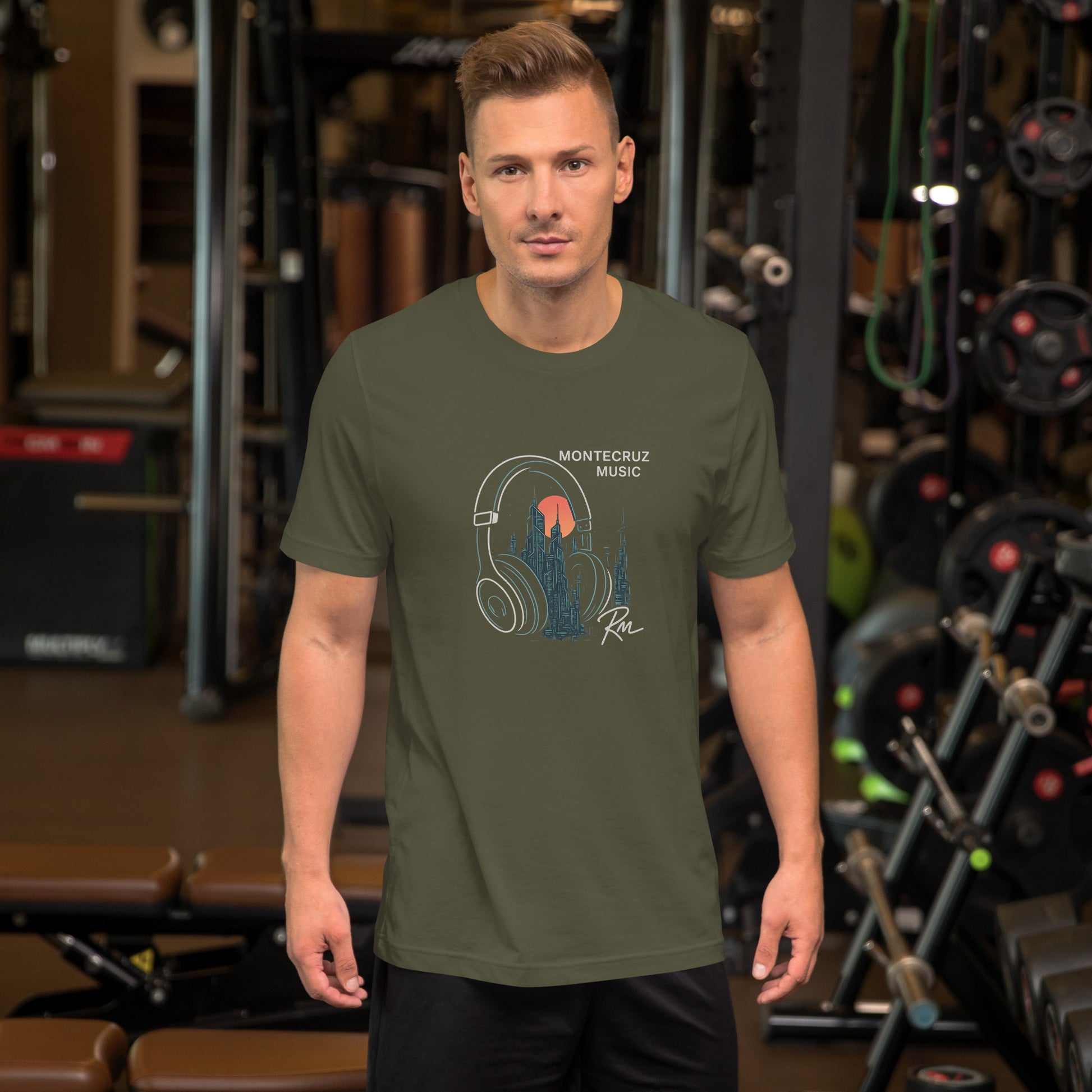 Unisex t-shirt-Montecruz Music Shop