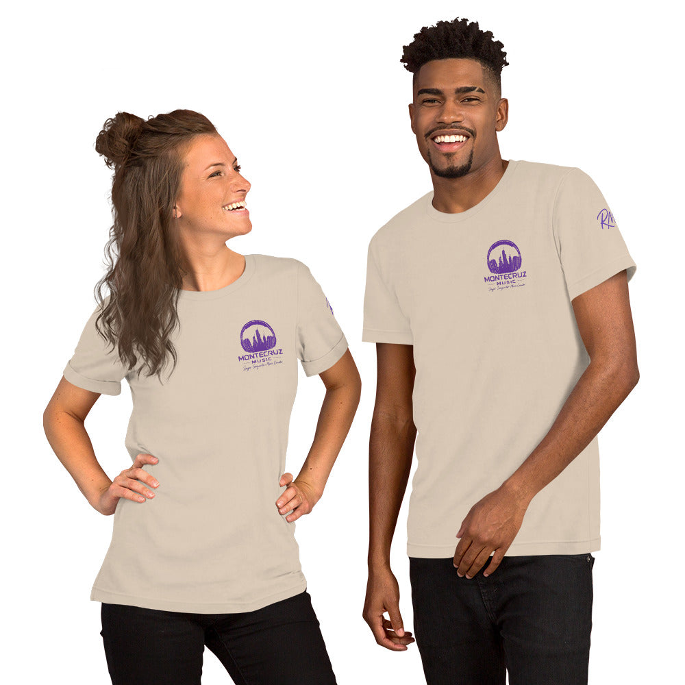 Unisex t-shirt-Montecruz Music Shop