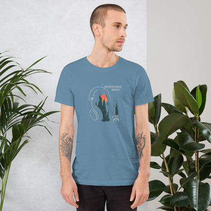 Unisex t-shirt-Montecruz Music Shop