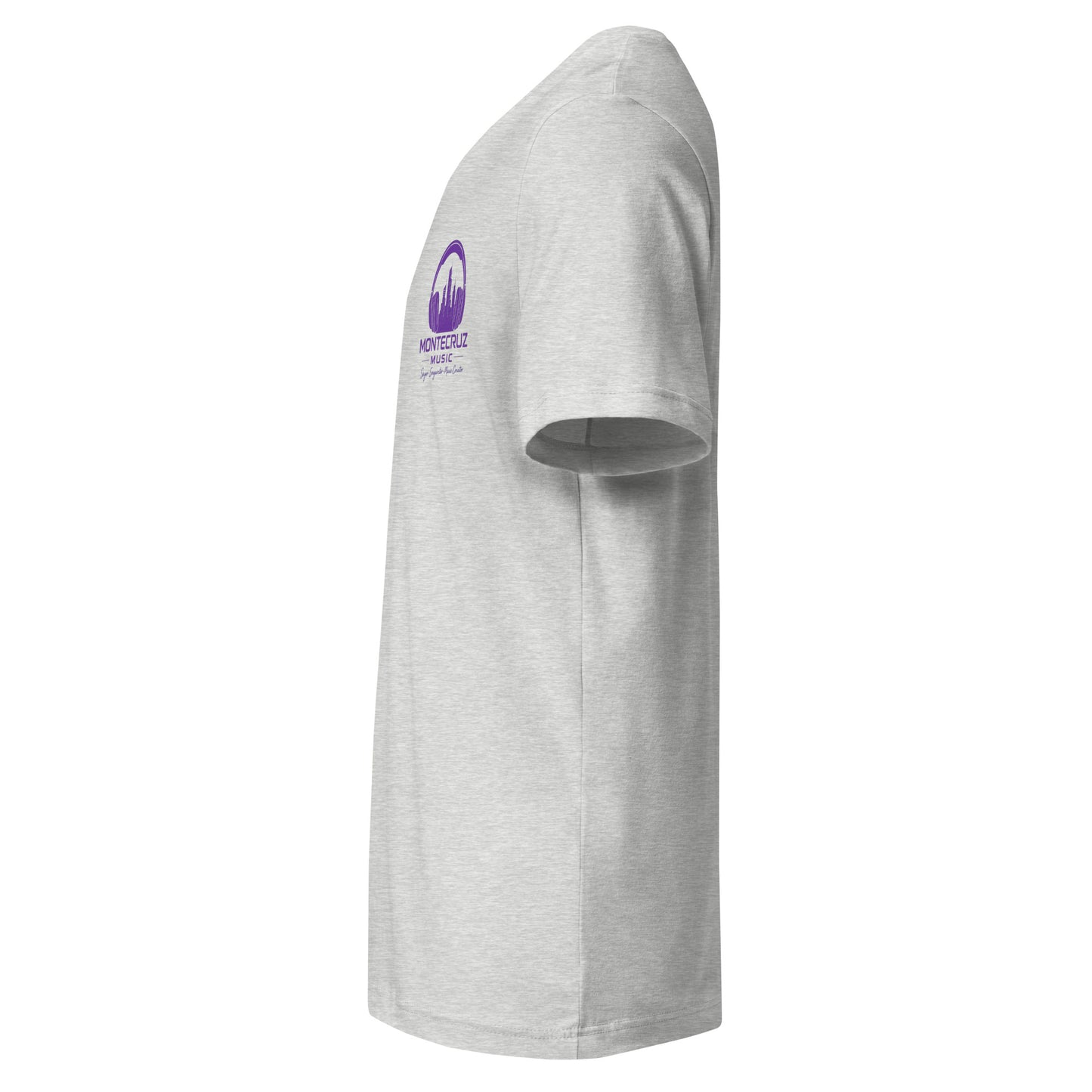 Unisex Short Sleeve V-Neck T-Shirt-Montecruz Music Shop