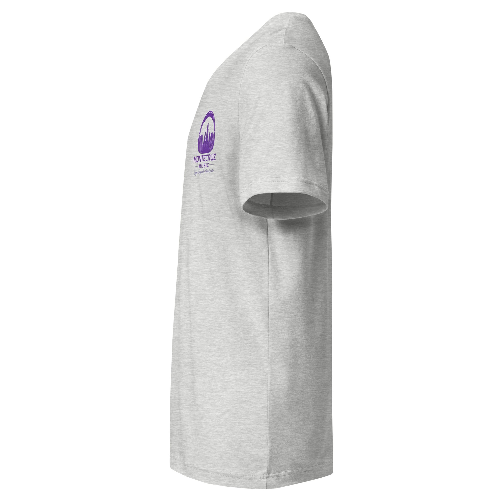 Unisex Short Sleeve V-Neck T-Shirt-Montecruz Music Shop